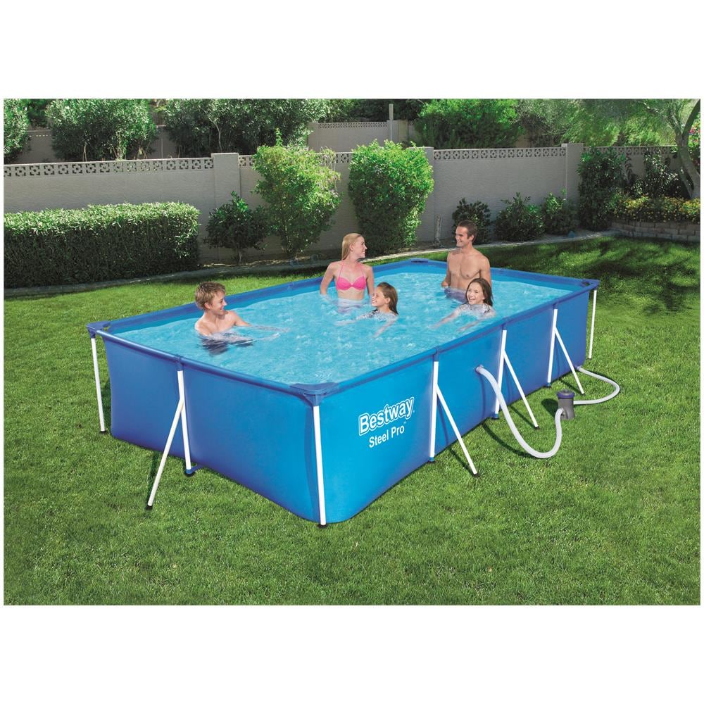 Steel Pro Piscina Rig Rettangolare 400X211X81 - Foto 5