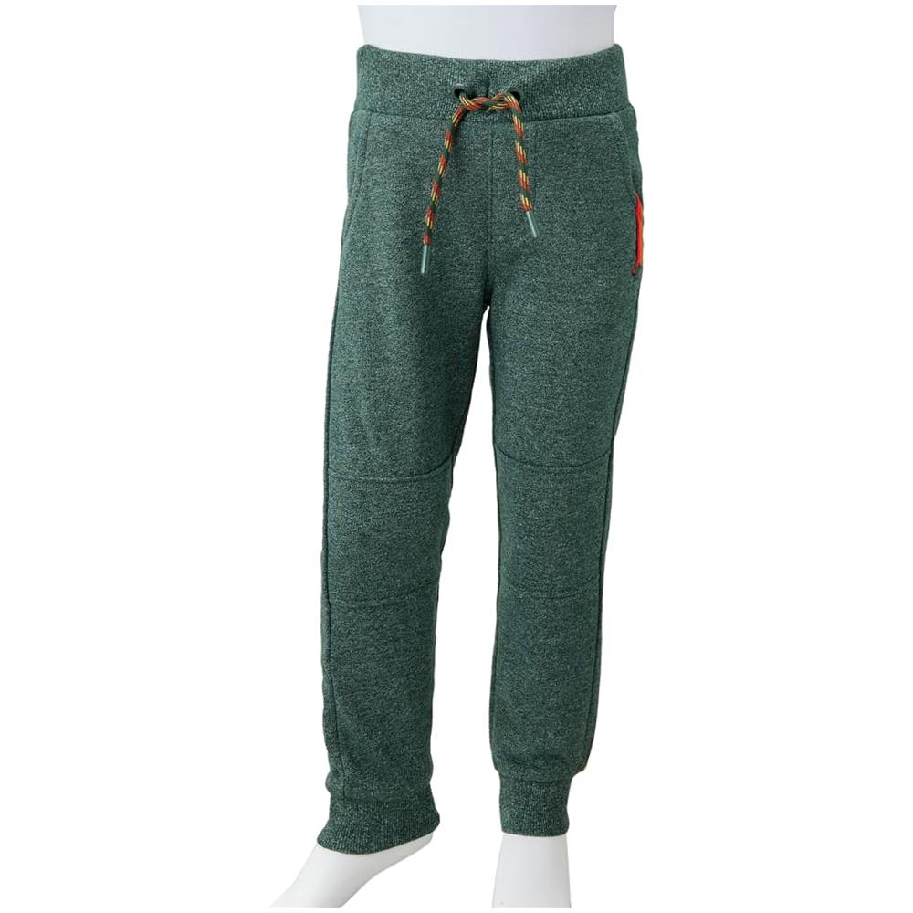Pantaloni Tuta Per Bambini Verde Scuro 92 - Foto 8