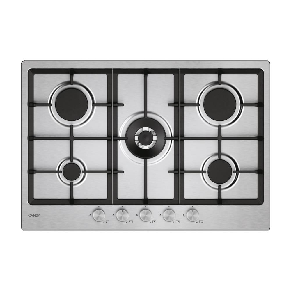 Piano Cottura Moderna CHG74WTX a Gas 5 Fuochi Gas Colore Acciaio Inox - Foto 1