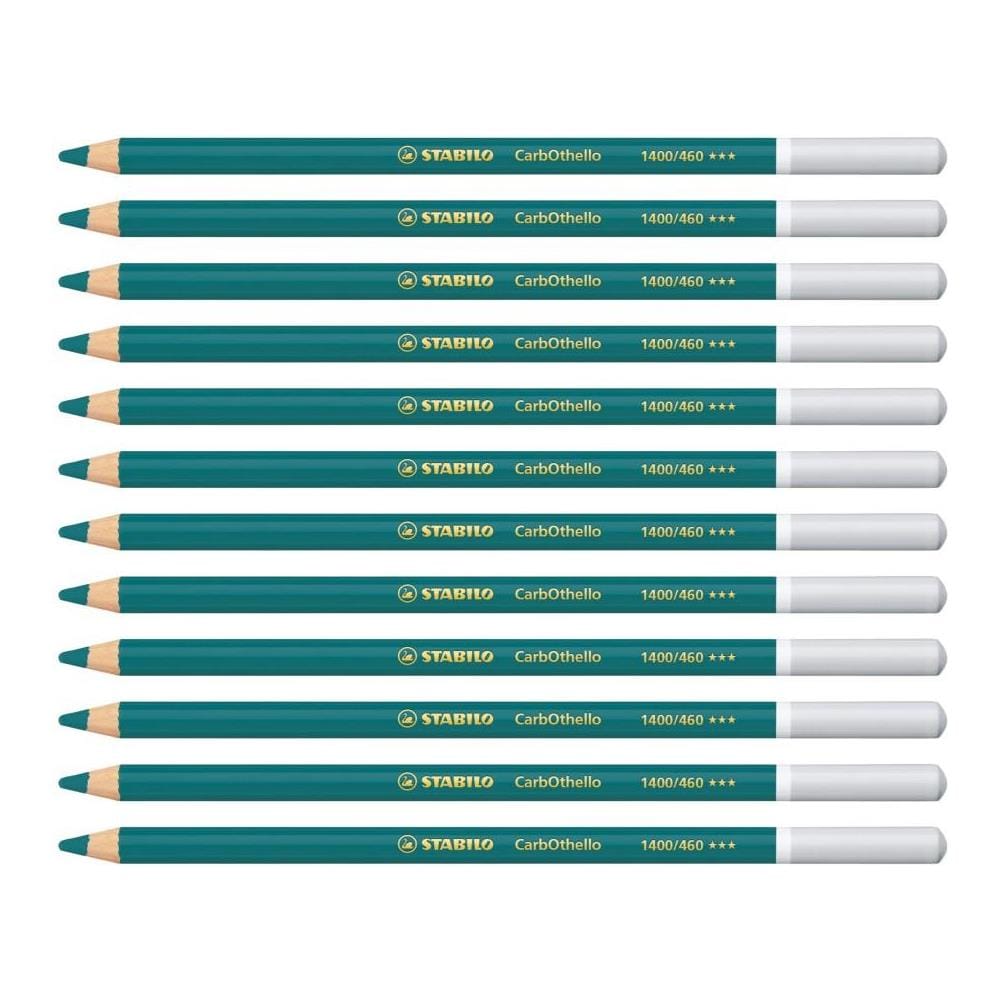 CarbOthello - Matita colorata Premium - Confezione da 12 - Blu Turchese - Foto 1
