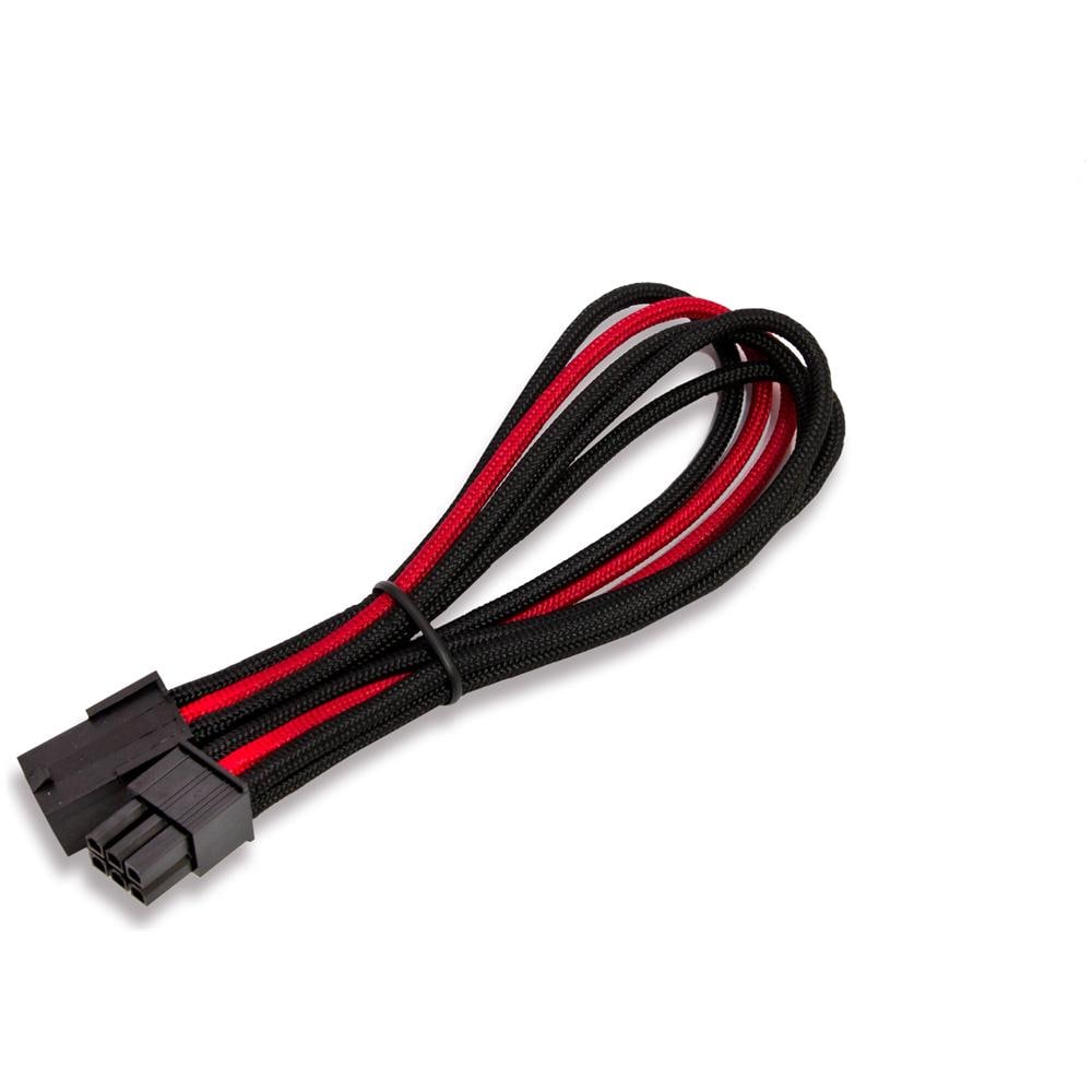 Cavo / Prolunga di Alimentazione Interno ITCPIDE6BR PCI-E 6Pin Femmina a 6Pin Maschio 250 mm Nero / Rosso - Foto 2