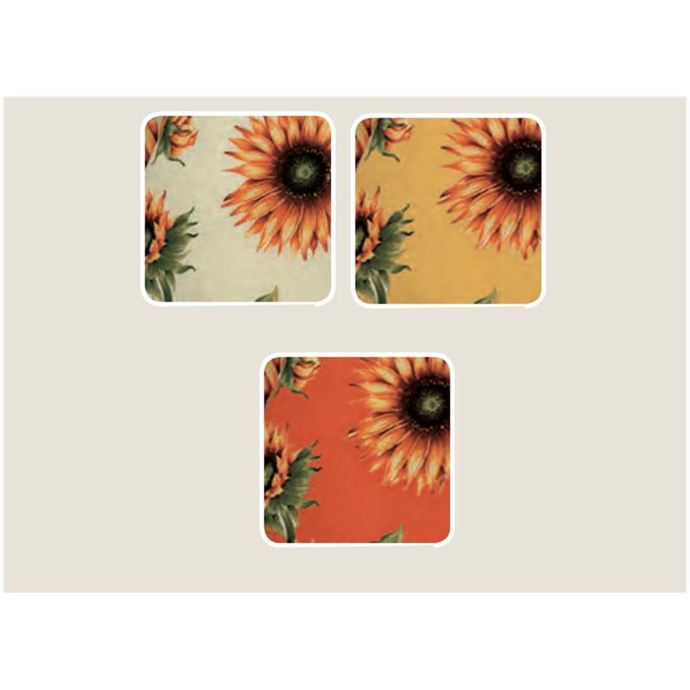 Tovaglia Copritavolo Resinata Antimacchia Modello Gransole Made In Italy 170 Rotonda Giallo - Foto 5