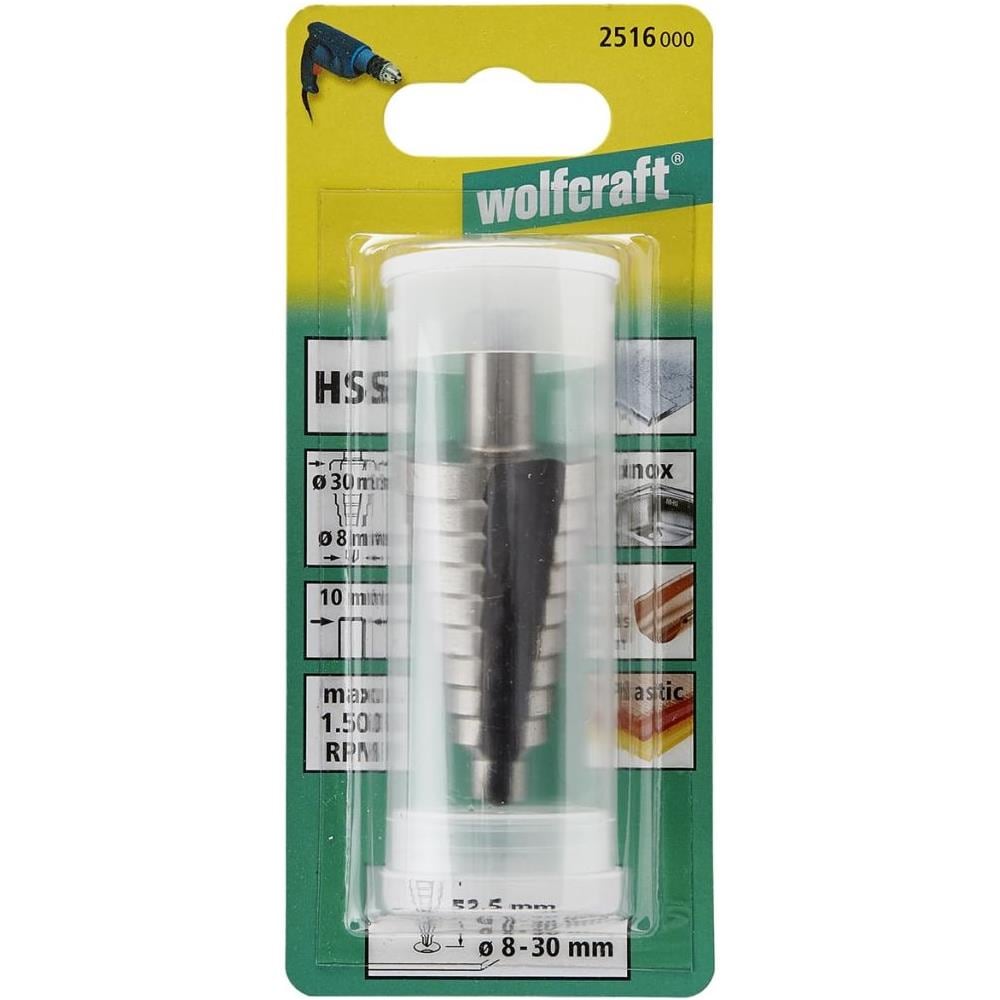 Punta Trapano 10 mm 8-30 mm HSS Grigia 2516000 - Foto 6