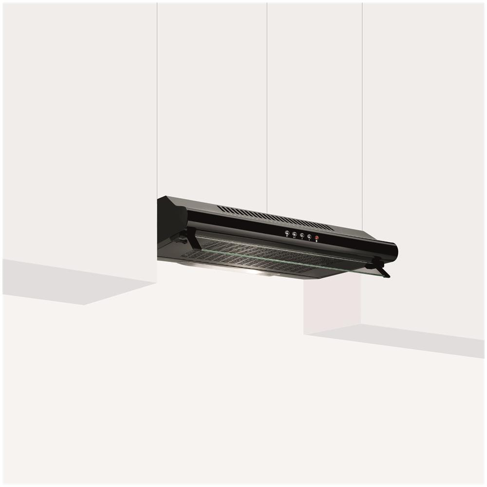 Cappa a Scomparsa GHC631BK Aspirante Colore Nero - Foto 4