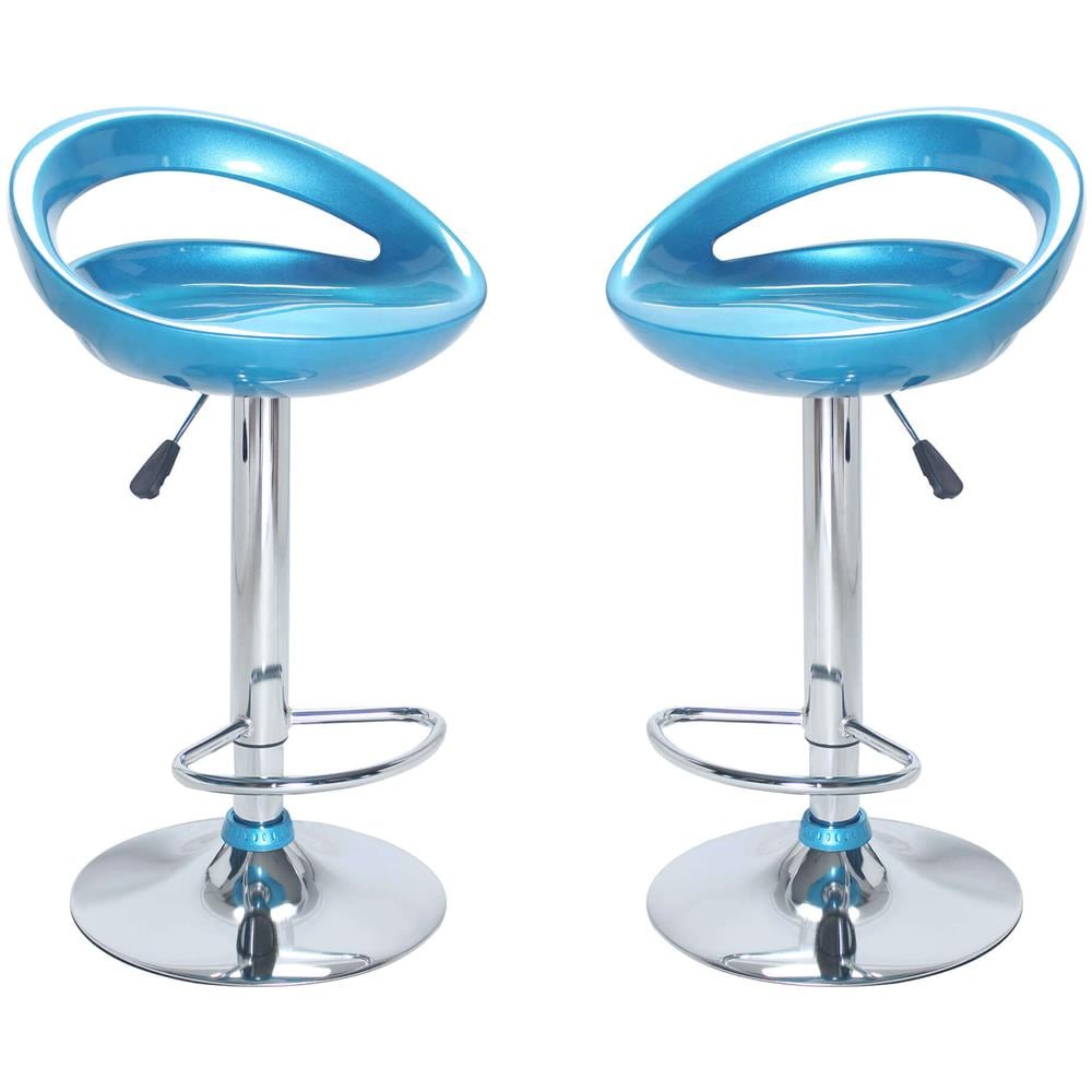 Galtero - Sgabello Alto In Acciaio Set Da 2 - Foto 1