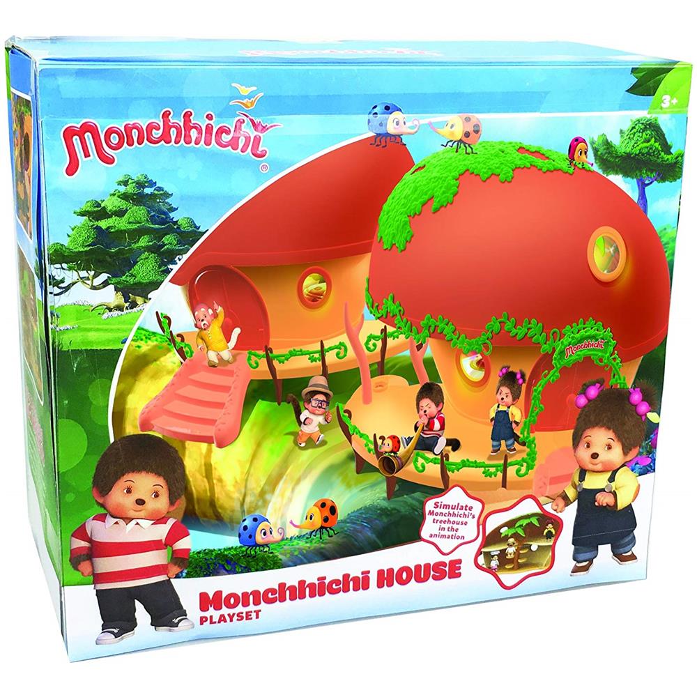 Monchhichi - Casa con Accessori Deluxe, 30 cm, materna Giocattolo - Foto 1