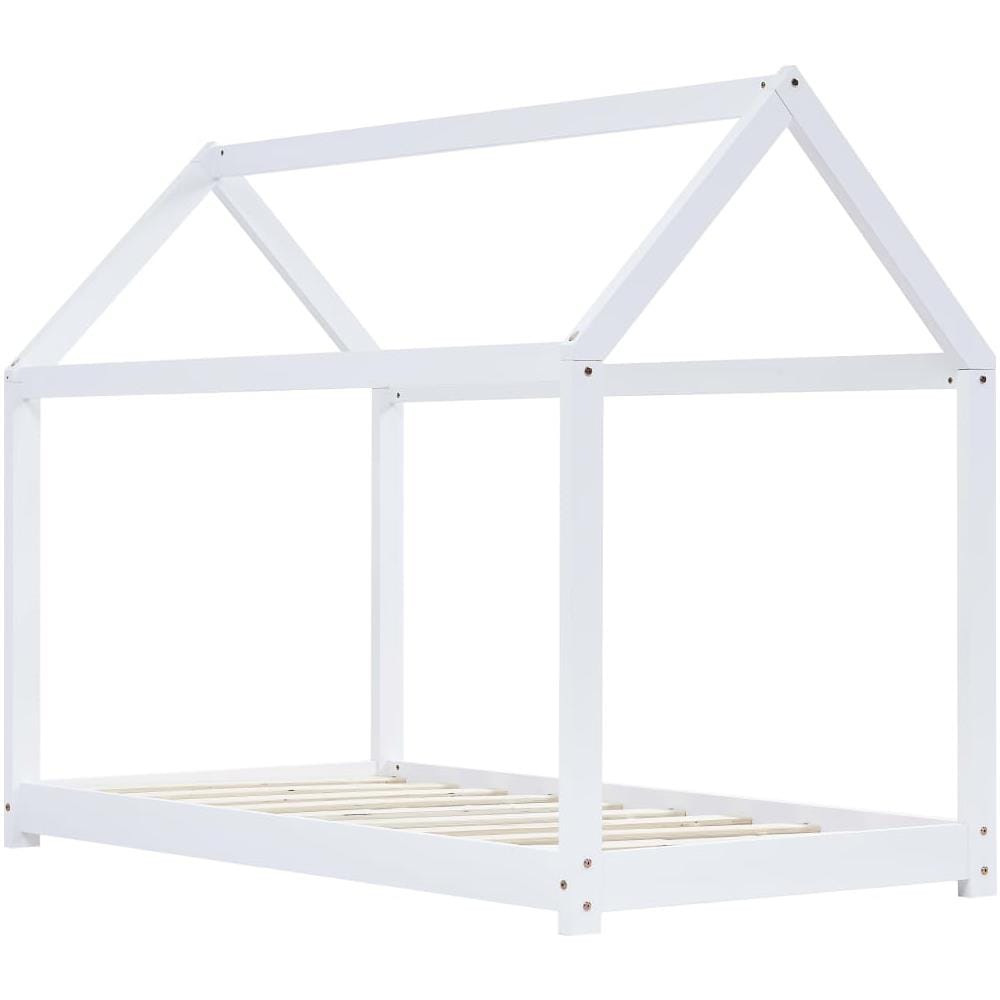 Giroletto Per Bambini Bianco In Massello Di Pino 70x140 Cm - Foto 2