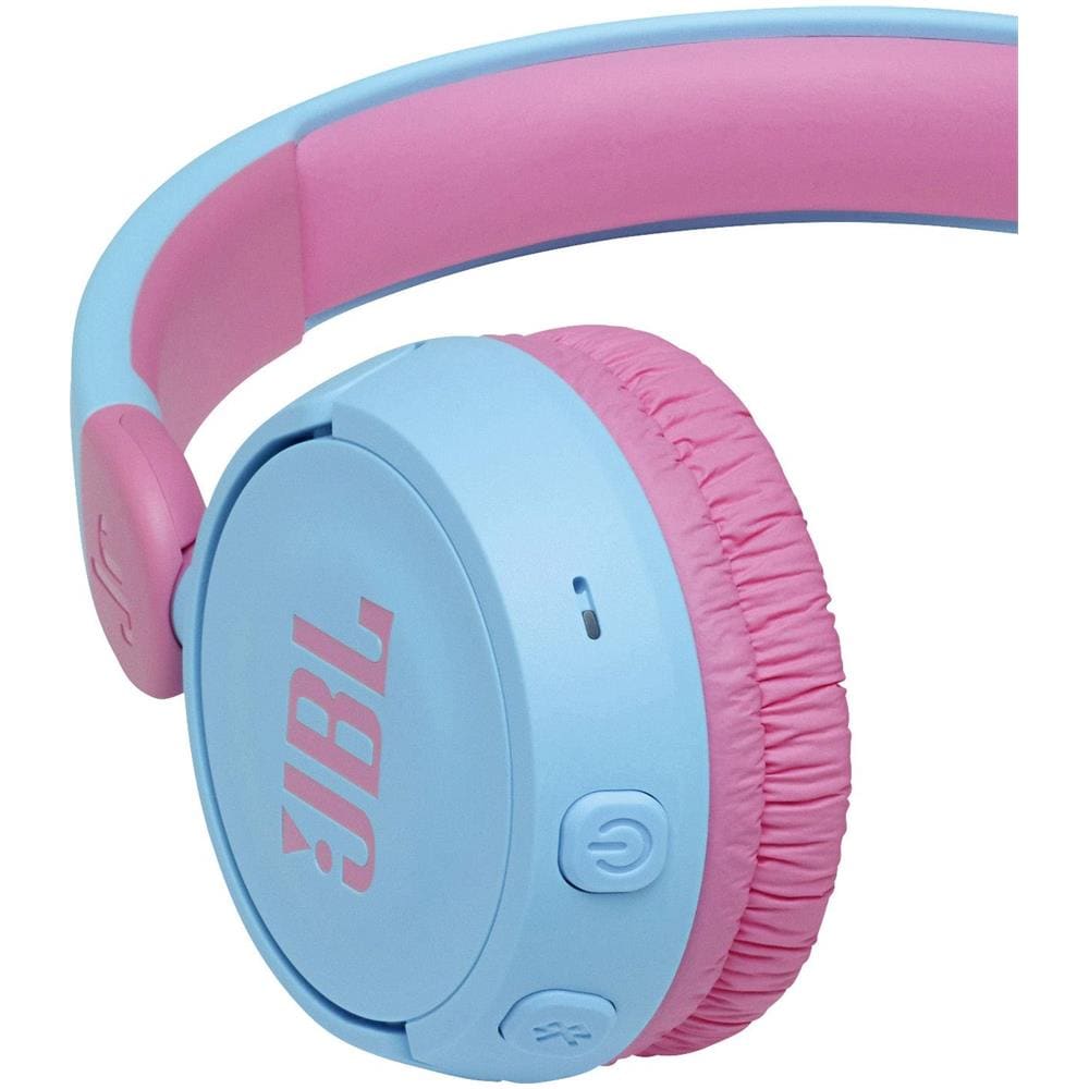 Cuffie per Bambini Bluetooth Wireless Colore Azzurro / Rosa  - Foto 2
