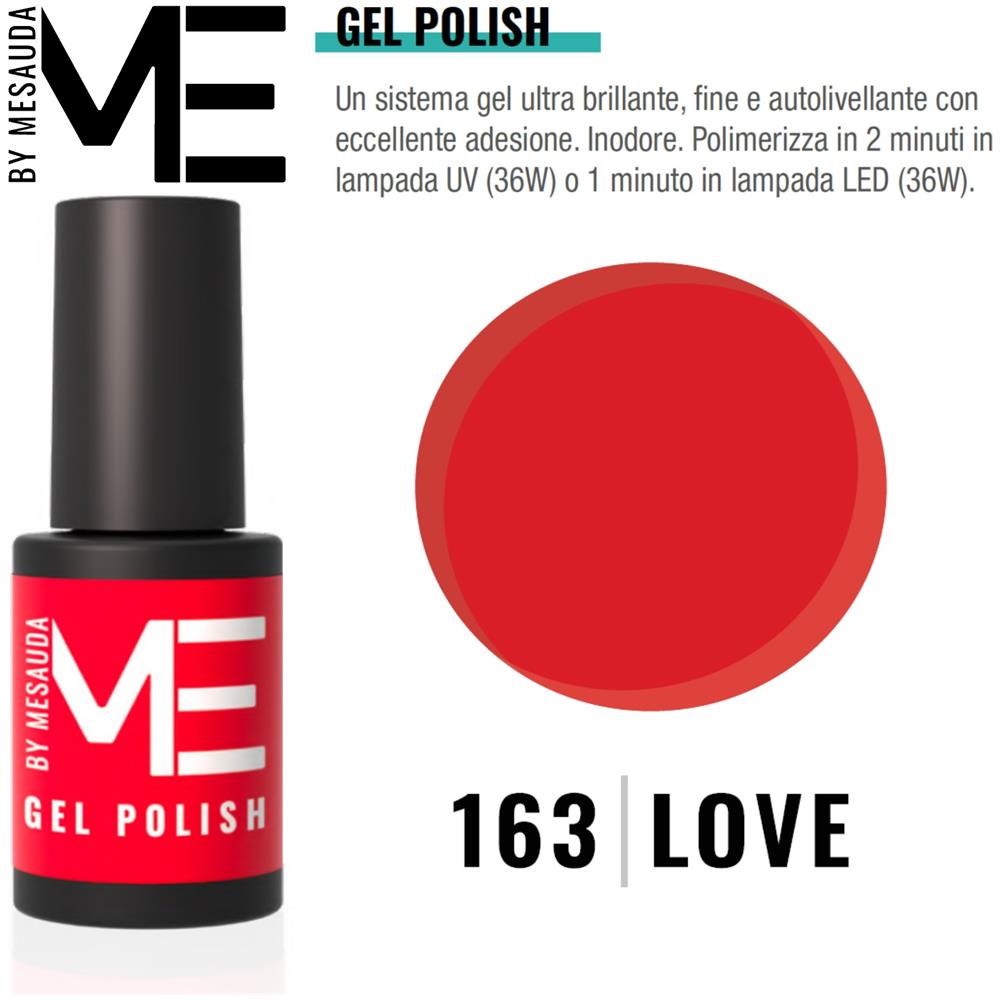 Gel Polish Semipermanente - 163 Love - 5 Ml - Me By - Foto 1
