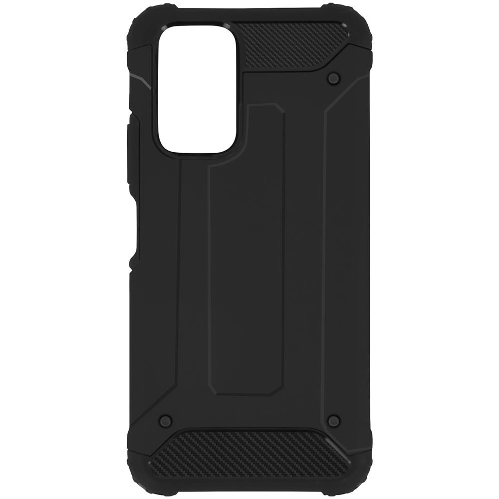 Cover Redmi Note 10 Pro Ibrida Design Rilievo Anticaduta Defender Ii Nera - Foto 1