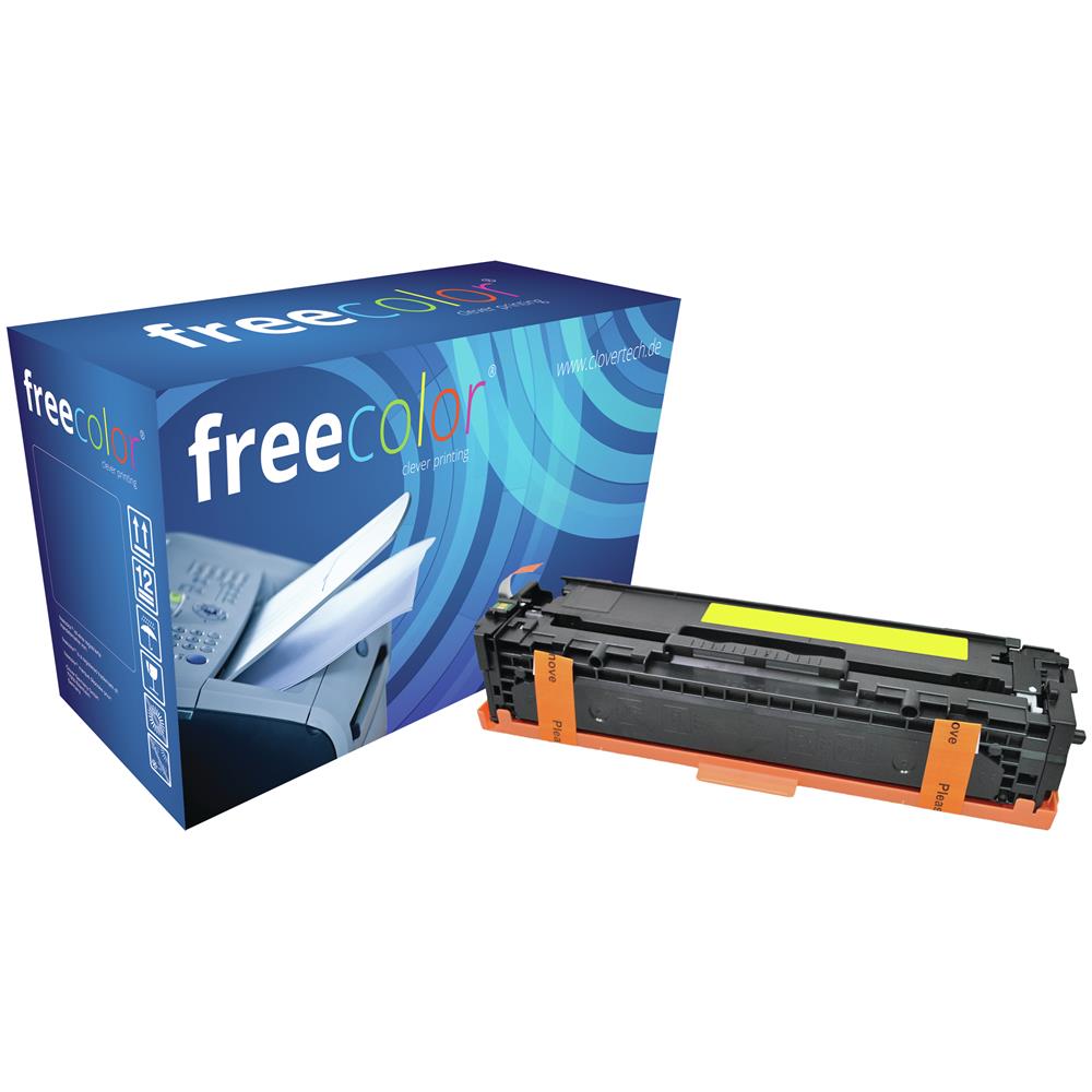 Freecolor M251Y-FRC, Toner, Giallo, Laser, HP, LaserJet Pro 200 color M 276 nw, LaserJet Pro 200 color M 251 nw, LaserJet Pro 200 color M 276 n, La, CF212A - Foto 1