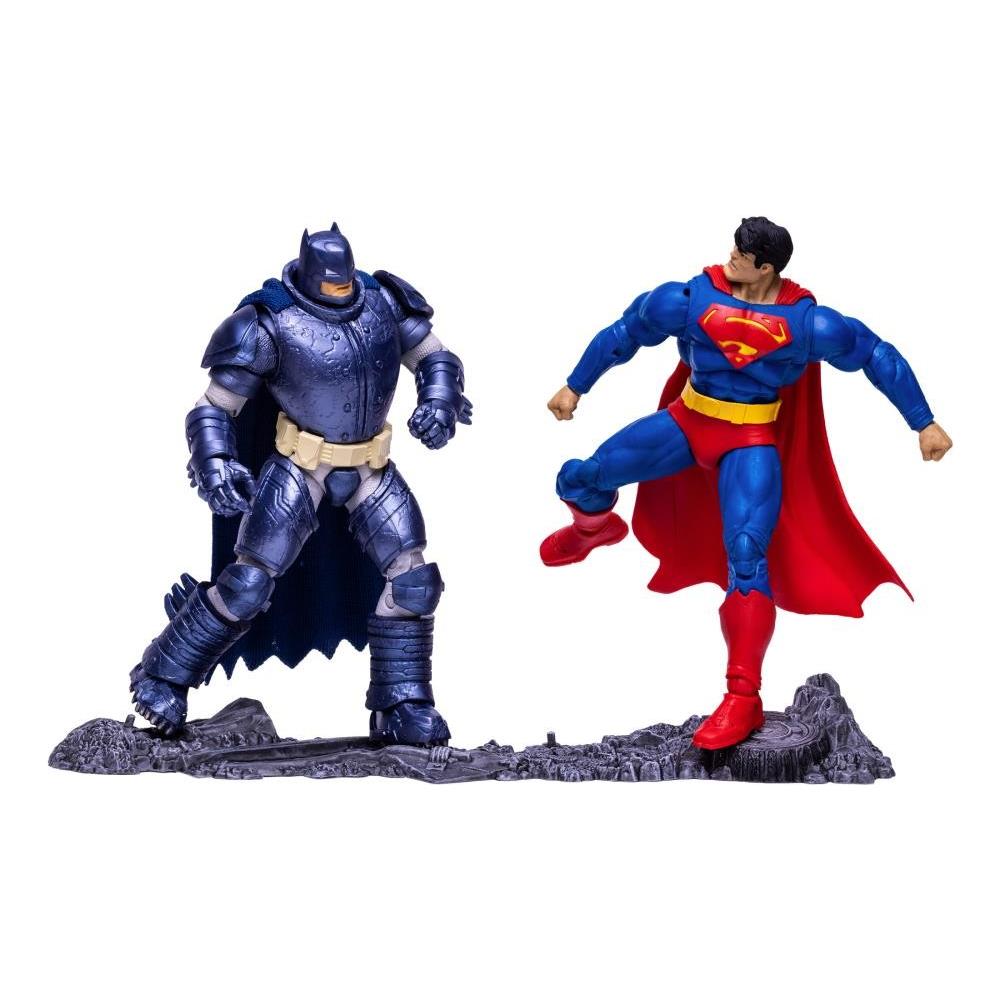 Dc Action Figure Collector Multipack Superman Vs. Armored Batman 18 Cm - Foto 2