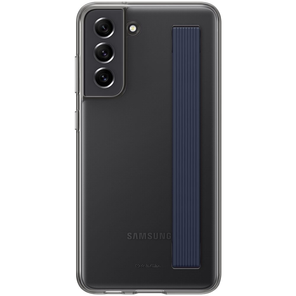 Cover Galaxy S21 Fe Originale Slip Strap Cover Retro Traslucido - Black - Foto 6