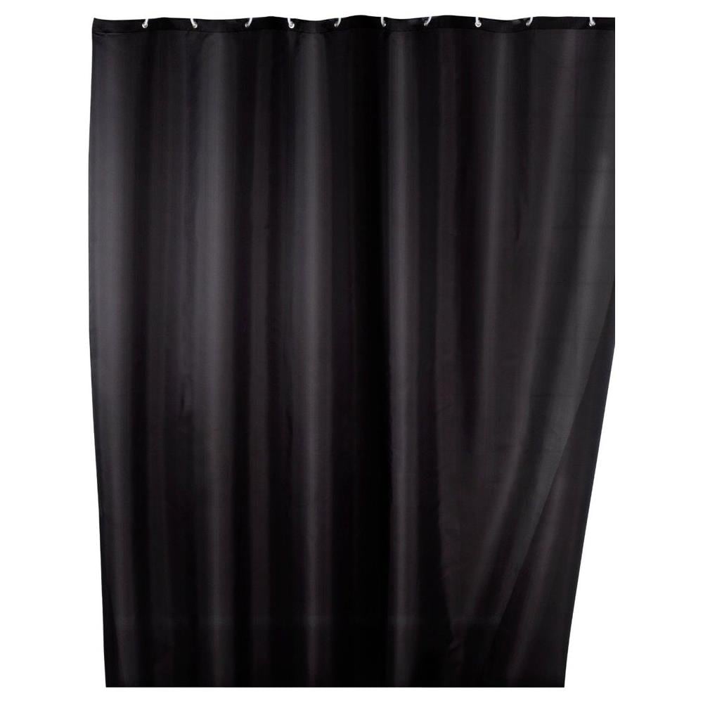 Tenda Doccia, Tessile, Colore Nero, 180x200 Cm, Venko - Foto 1