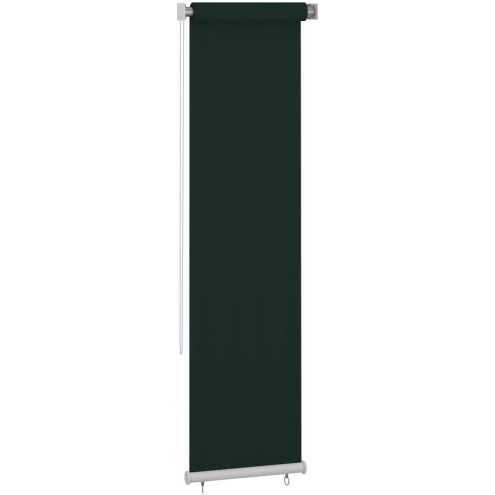 Tenda A Rullo Per Esterni 60x230 Cm Verde Scuro Hdpe - Foto 2