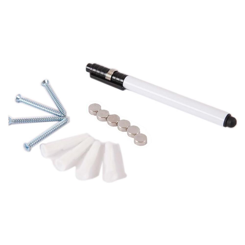 Cassetta Portachiavi Con Lavagna Magnetica In Vetro + Magneti E Pennarello - Foto 2