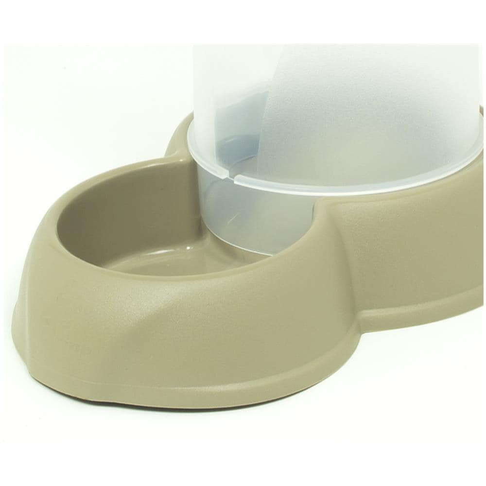 Dispenser Cibo Acqua 1,6L Per Animali Modello 700084 Colore Beige   - Foto 2