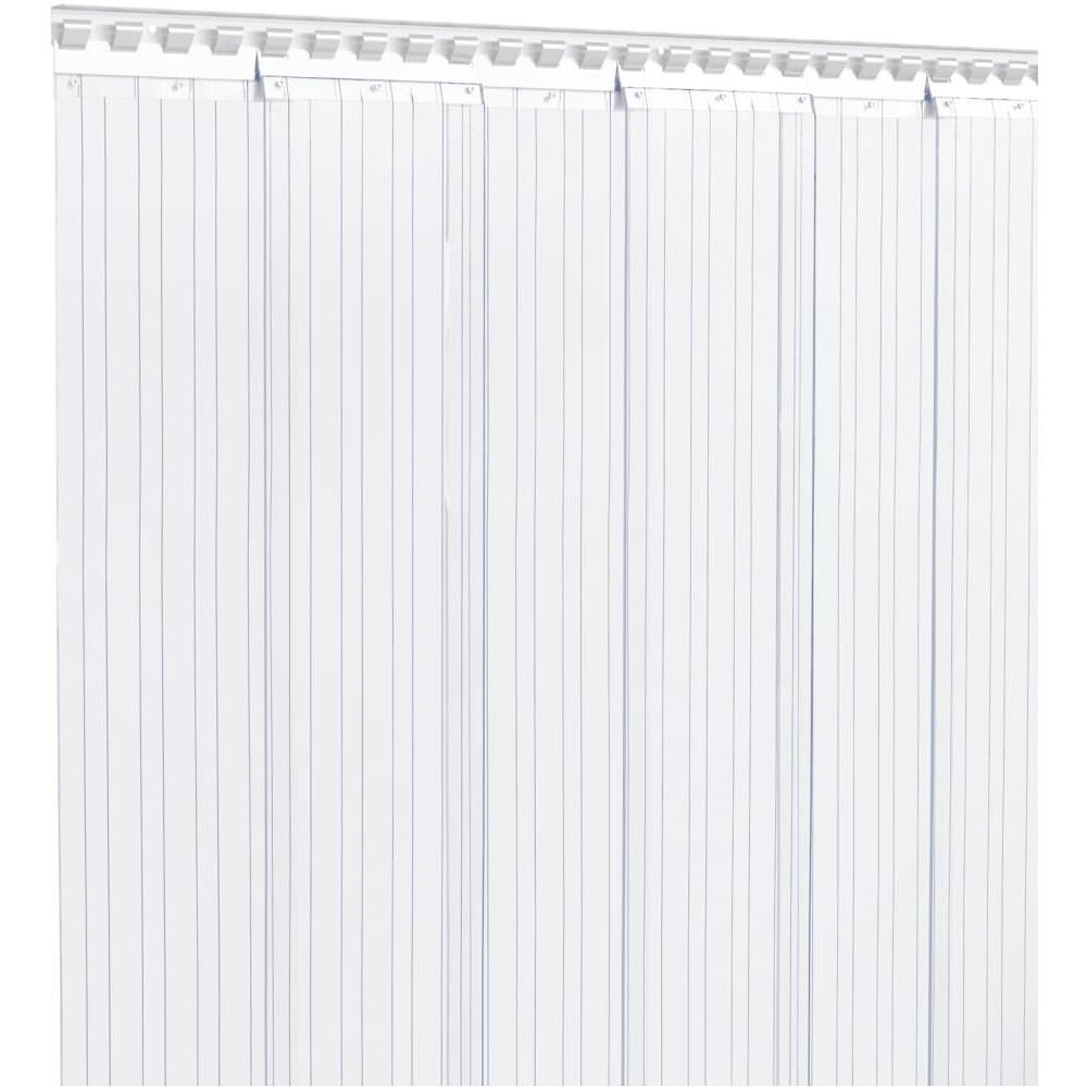 Tenda Per Porte Trasparente 300 Mm X 2,6 Mm 10 M In Pvc - Foto 3