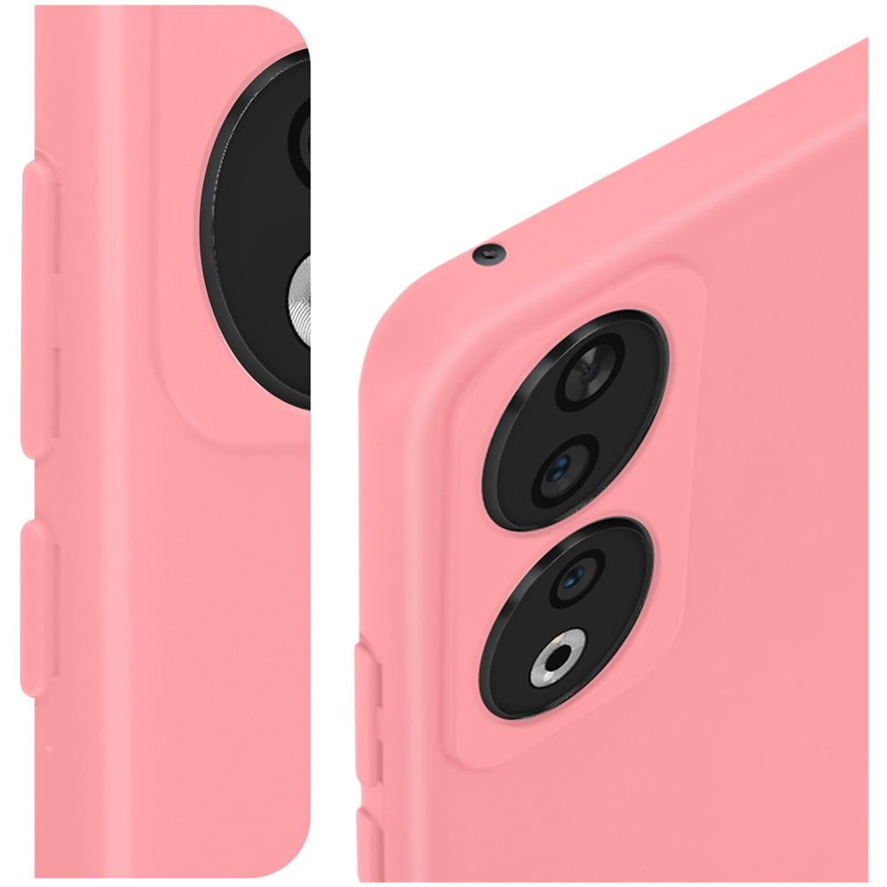Cover Per Honor 90 Semi-rigida Soft-touch Serie Fast Cover Rosa - Foto 2