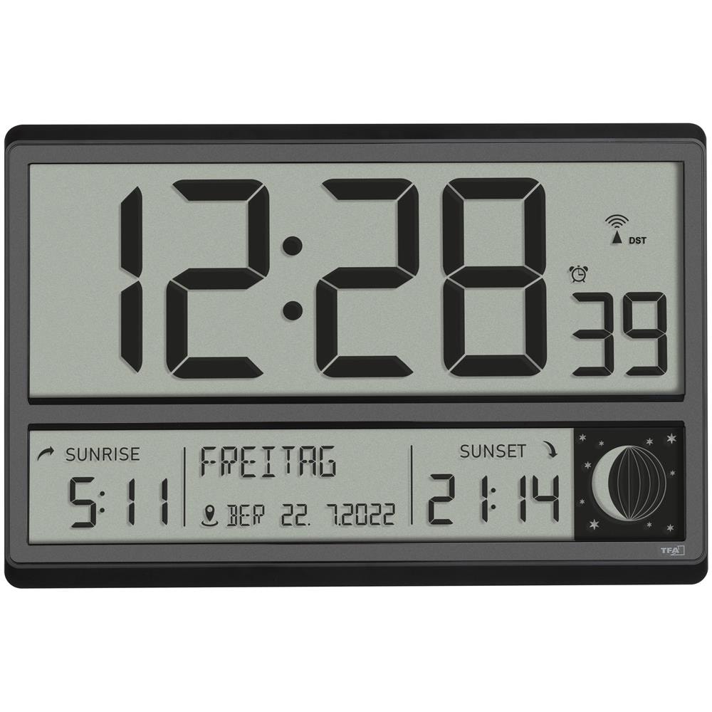 60.4524.01 sveglia Sveglia digitale Nero - Foto 1