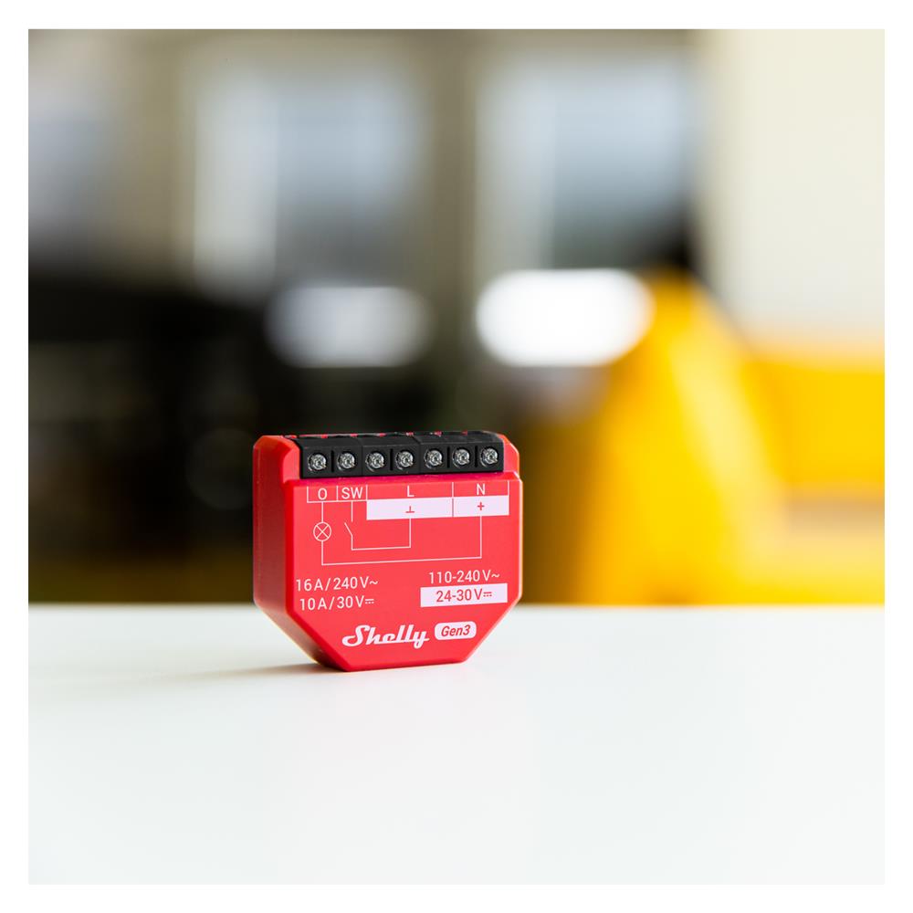 1PM Gen 3 - Smart Relay 16A AC /DC WiFi /BT PM - Foto 4