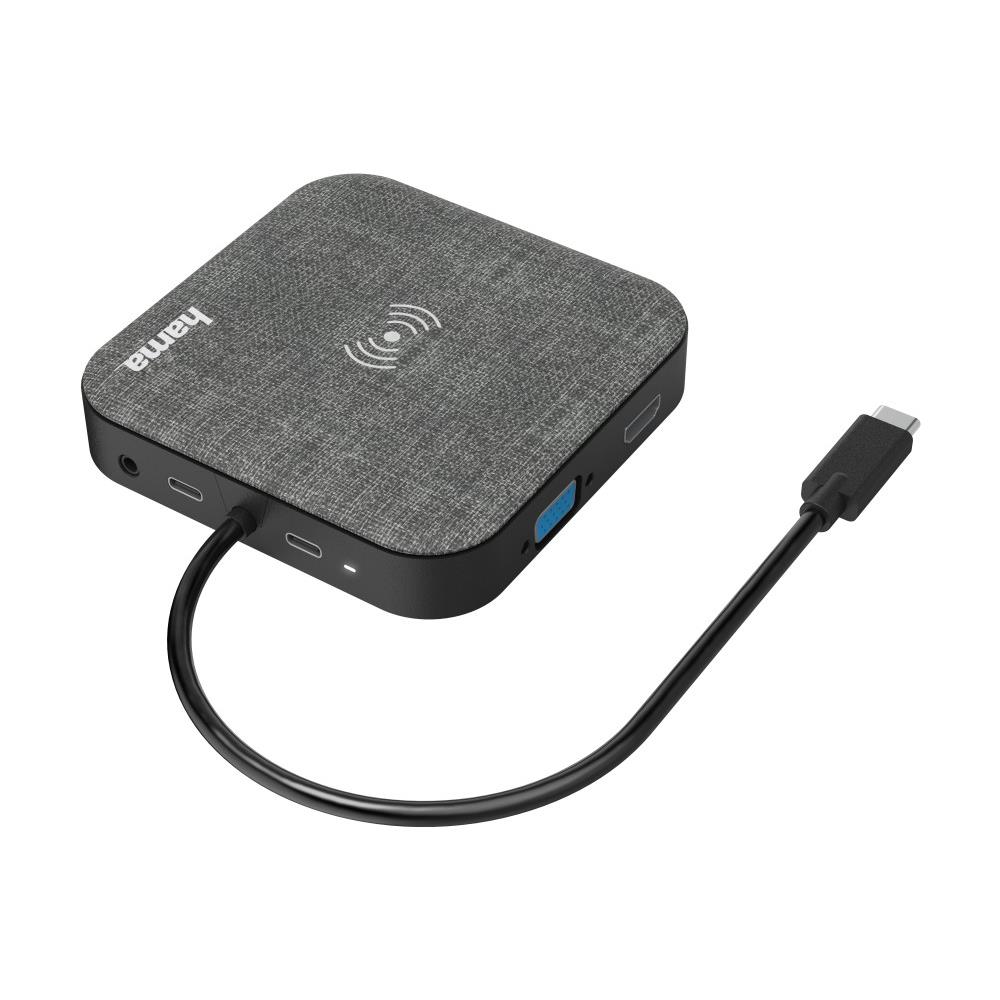 00200134 replicatore di porte e docking station per laptop USB 3.2 Gen 1 (3.1 Gen 1) Type-C Nero, Grigio - Foto 2