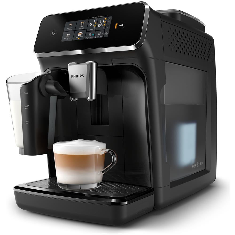Macchina da Caffè Espresso Automatica Serie 2300 LatteGo 3 Serbatoio 1.8 Lt. Potenza 1450 Watt Colore Nero - Foto 9