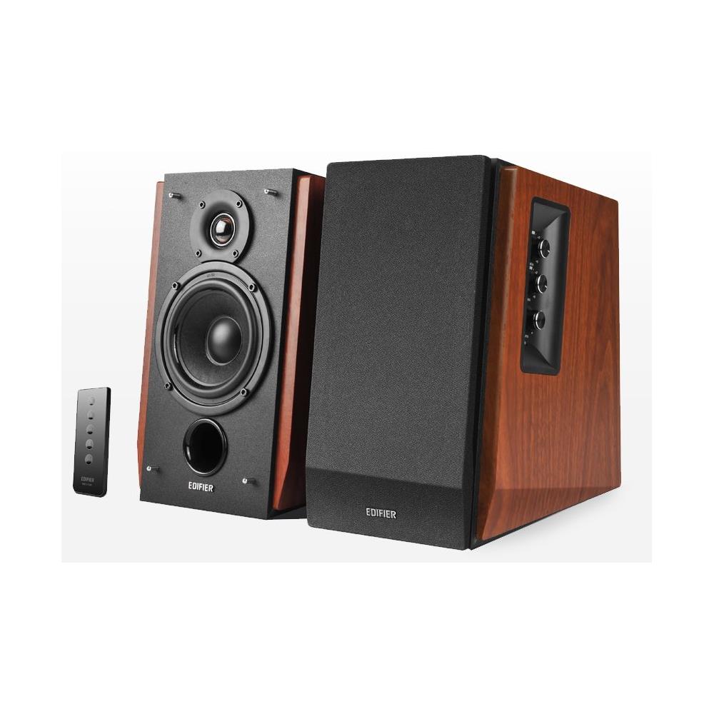 R1700BT Sistema di Altoparlanti 2.0 Canali Potenza 66 Watt Bluetooth Colore Nero / Legno - Foto 1