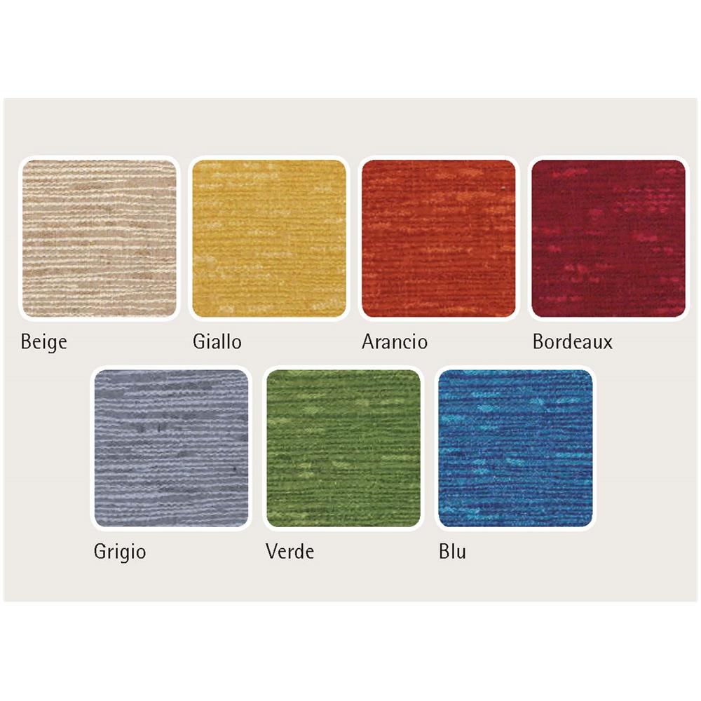 Copritavolo Salotto Cucina Jacquard Modello Charme Made In Italy 90x90 Giallo - Foto 1