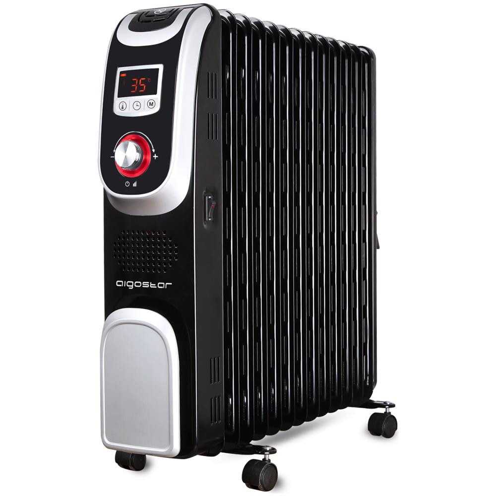 Oil Monster 33jhh - Radiatore Elettrico 13 Elementi Con Schermo A Led, Telecomando A Distanza, Potenza 2500w. Design Esclusivo. - Foto 1