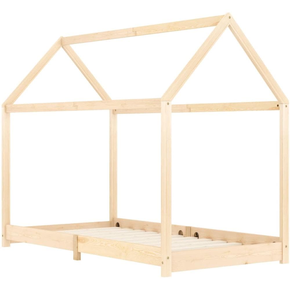 Giroletto Per Bambini In Legno Massello Di Pino 90x200 Cm - Foto 2