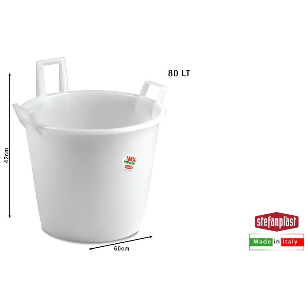 Mastello 3 Manici Cm. 60 neutro 32601 - Foto 1
