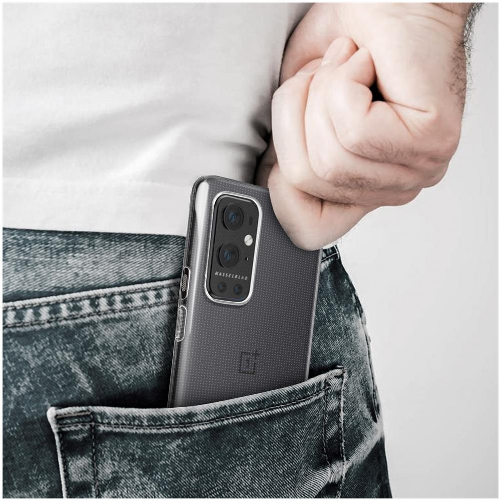 Cover Oneplus 9 Pro Protezione In Silicone Ultra-sottile Trasparente - Foto 2