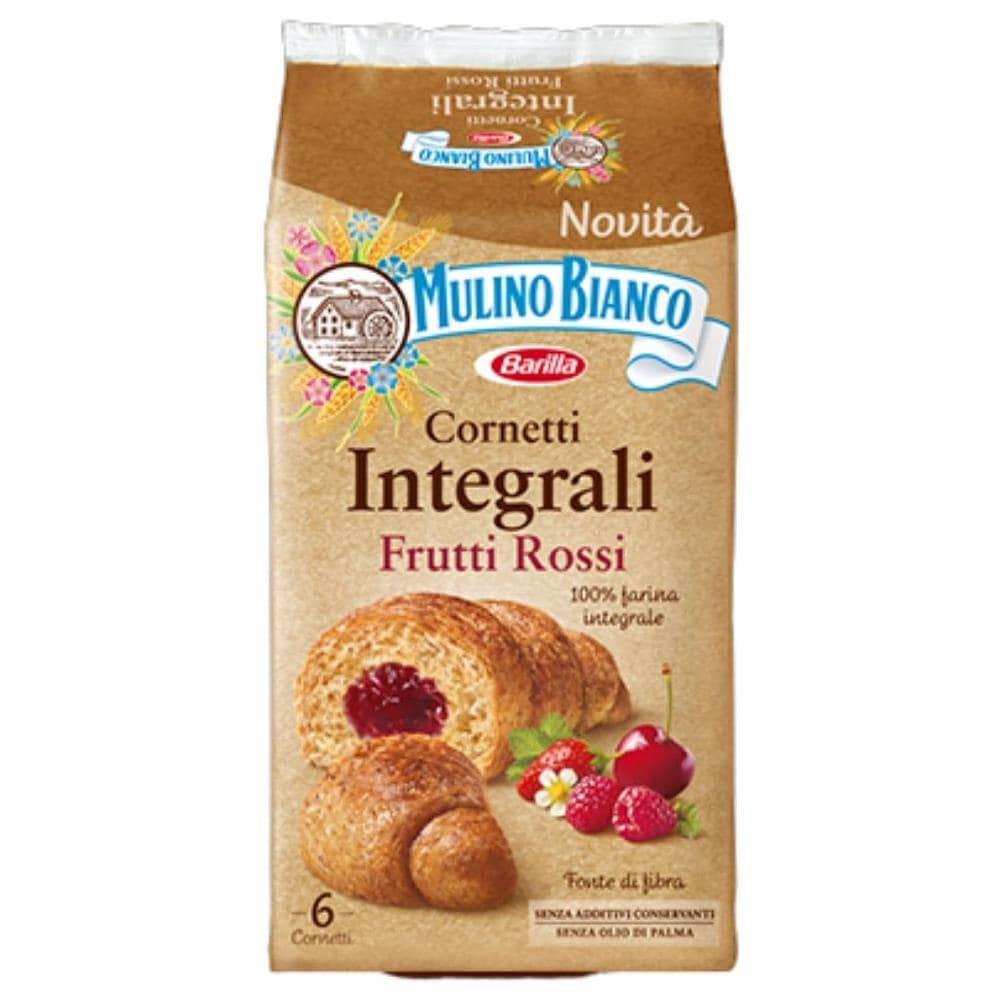 Mulino Bianco Cornetti Integrali Ai Frutti Rossi In Confezione Da 6 Cornetti - 300 Grammi Totali - Foto 1