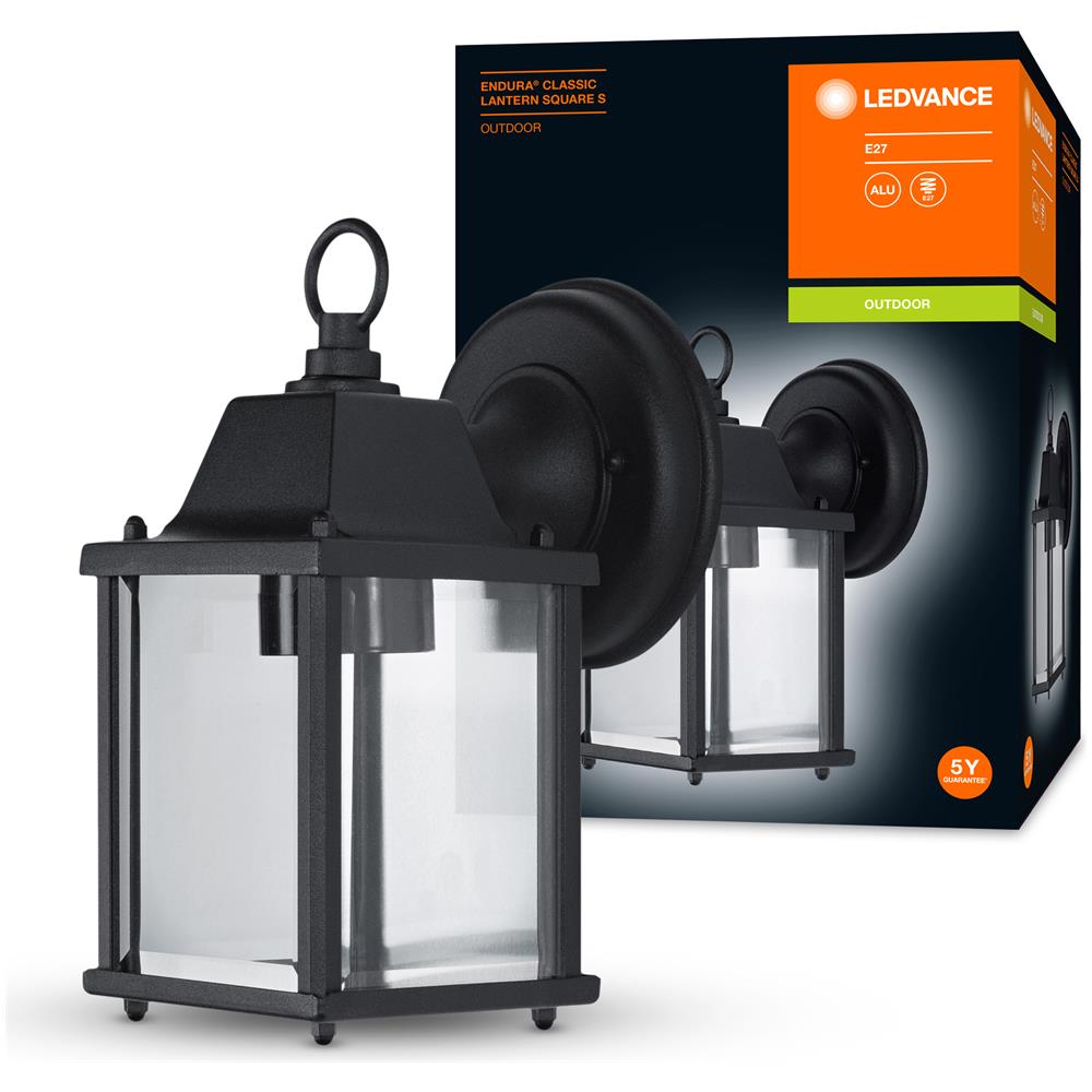 Ledvance Lampada Da Esterno Led A Parete, E27, Endura® Classic Lantern / 220…240 V, Materiale: Alluminio, Ip23 - Foto 6