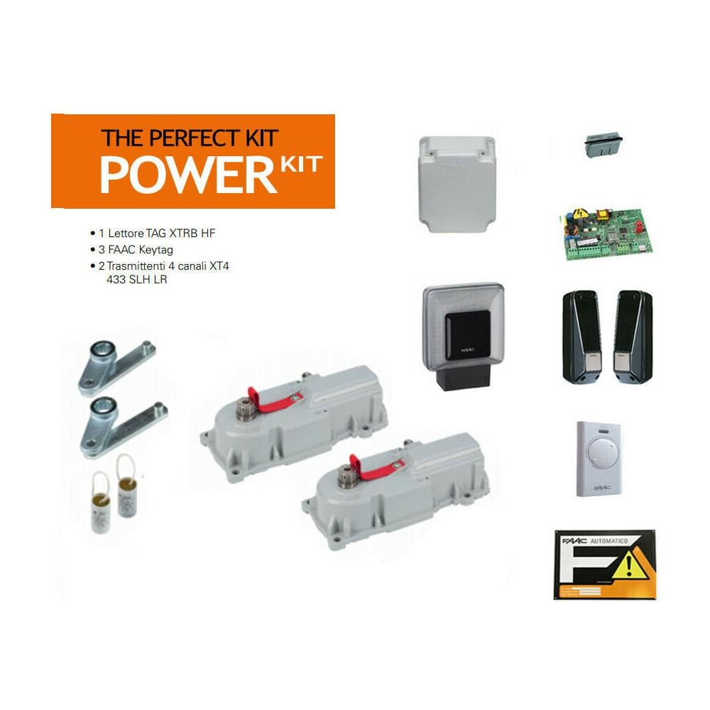 105913 Power Kit Set 230v Perfect Per Cancelli Battente Interrati Interrato - Foto 1
