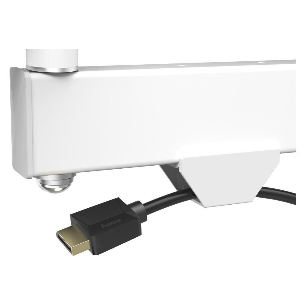 00118084 Supporto Tv A Parete 121,9 Cm (48"") Nero, Bianco - Foto 2