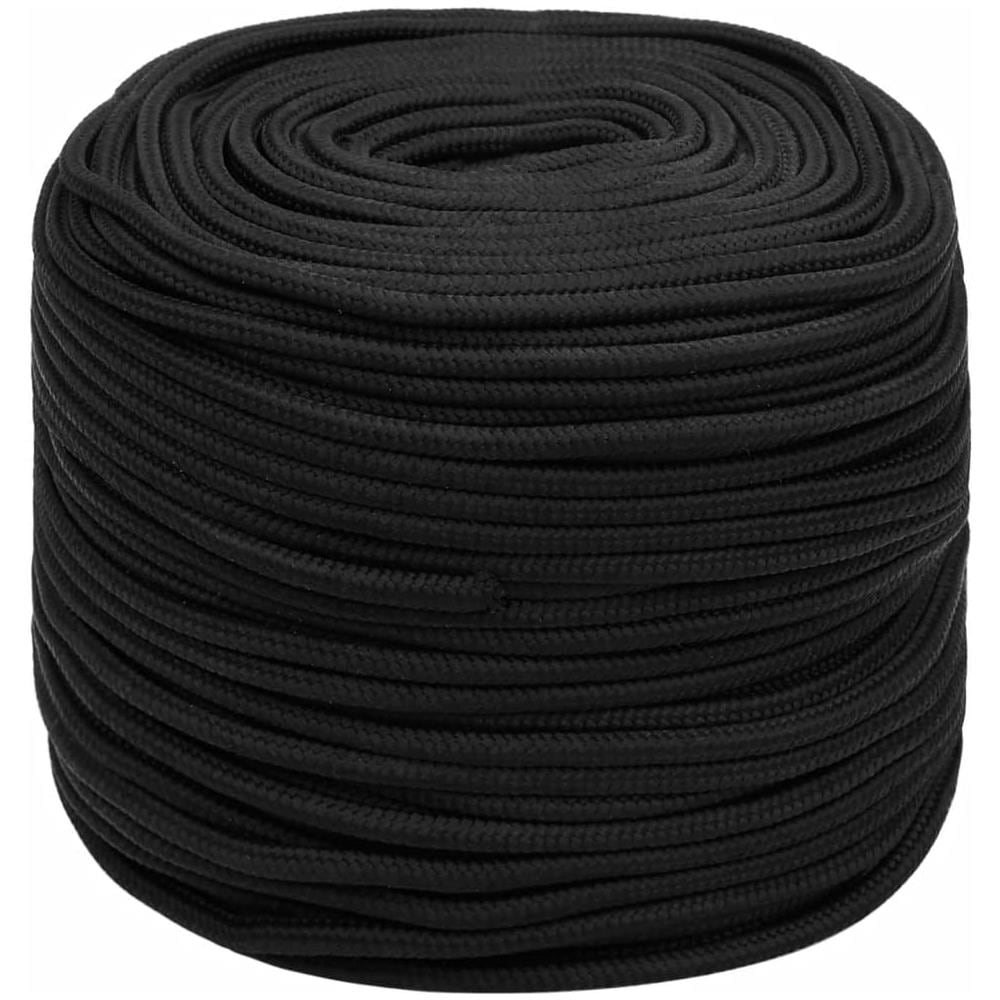 Corda Nautica Completamente Nera 6 mm 500 m in Polipropilene - Foto 2