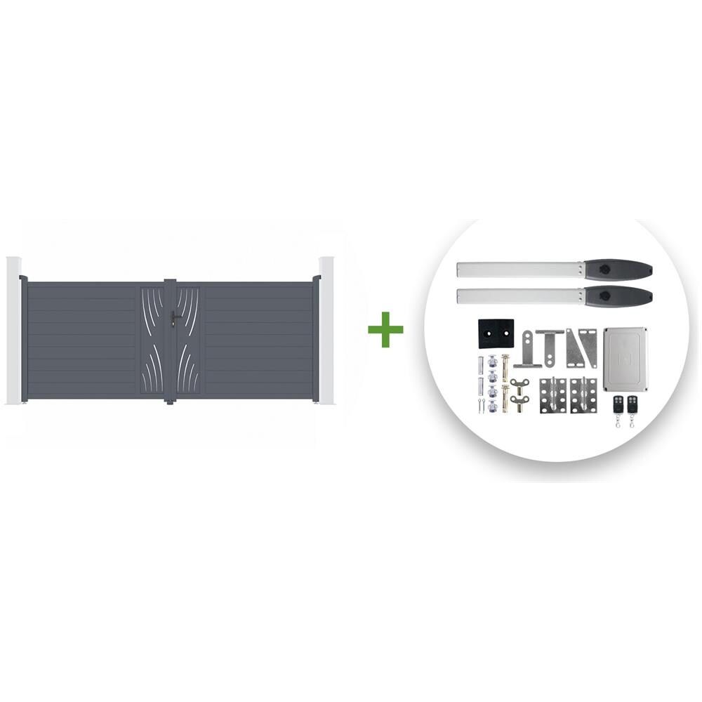 Pacchetto Cancello Battente Elettrico Veleta 400b160 + Hicker B200 - Foto 1