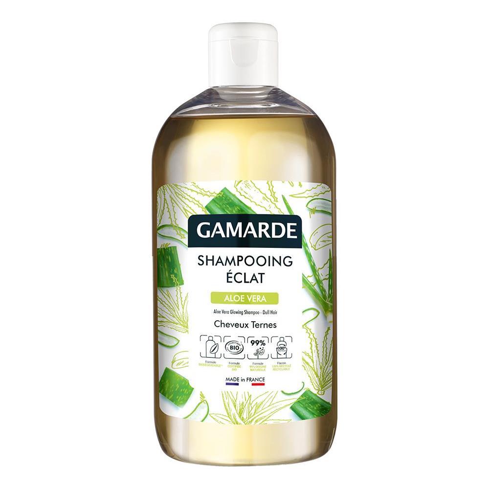 Shampoo Eclat Bio Aloe Vera Capelli Scuri 500ml Gamarde - Foto 1