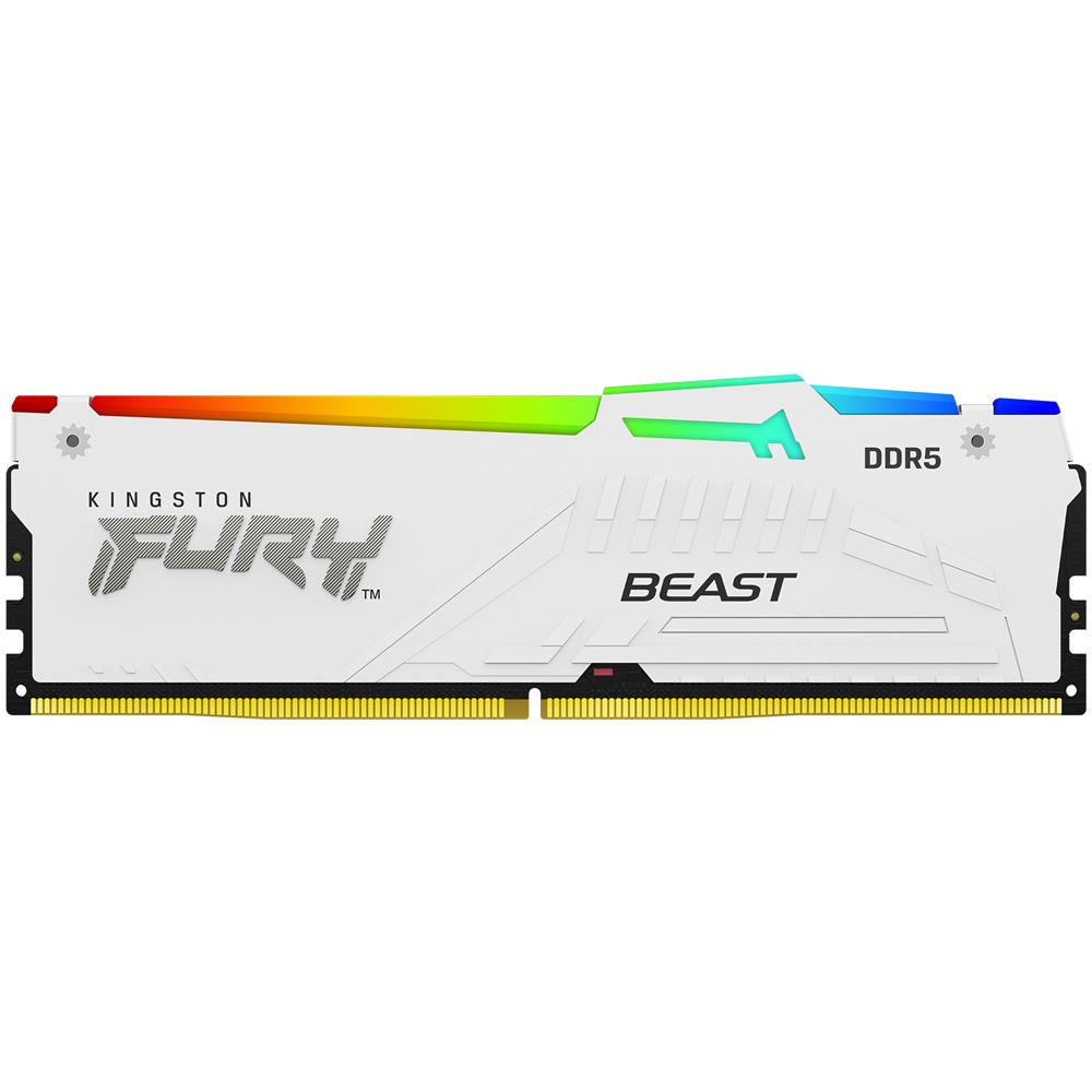 Memoria Dimm 16 GB (1 x16 GB) DDR5 6400 MHz CL32 Colore Bianco - Foto 2