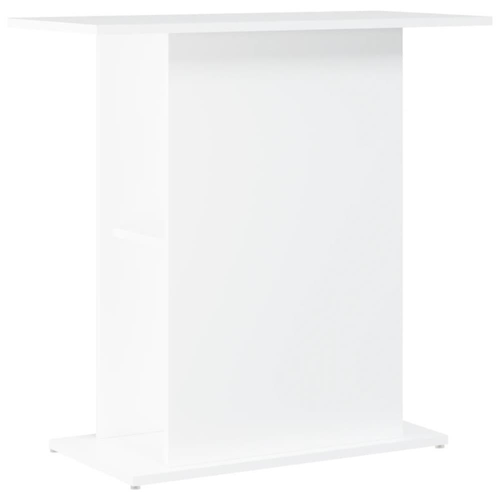 Supporto per Acquario Bianco 75x36x72,5 cm Legno Multistrato - Foto 1