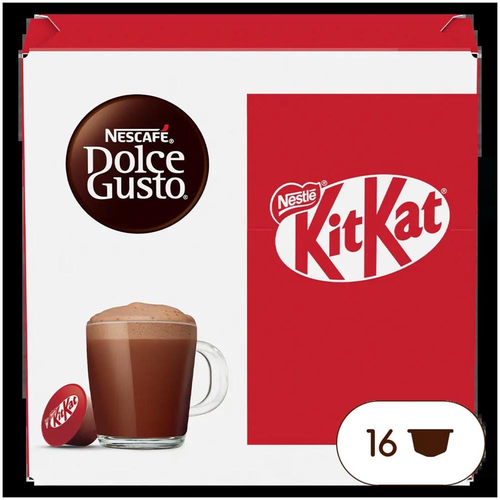 Dolce Gusto KitKat Capsule caffè Non tostati 16 pz - Foto 1