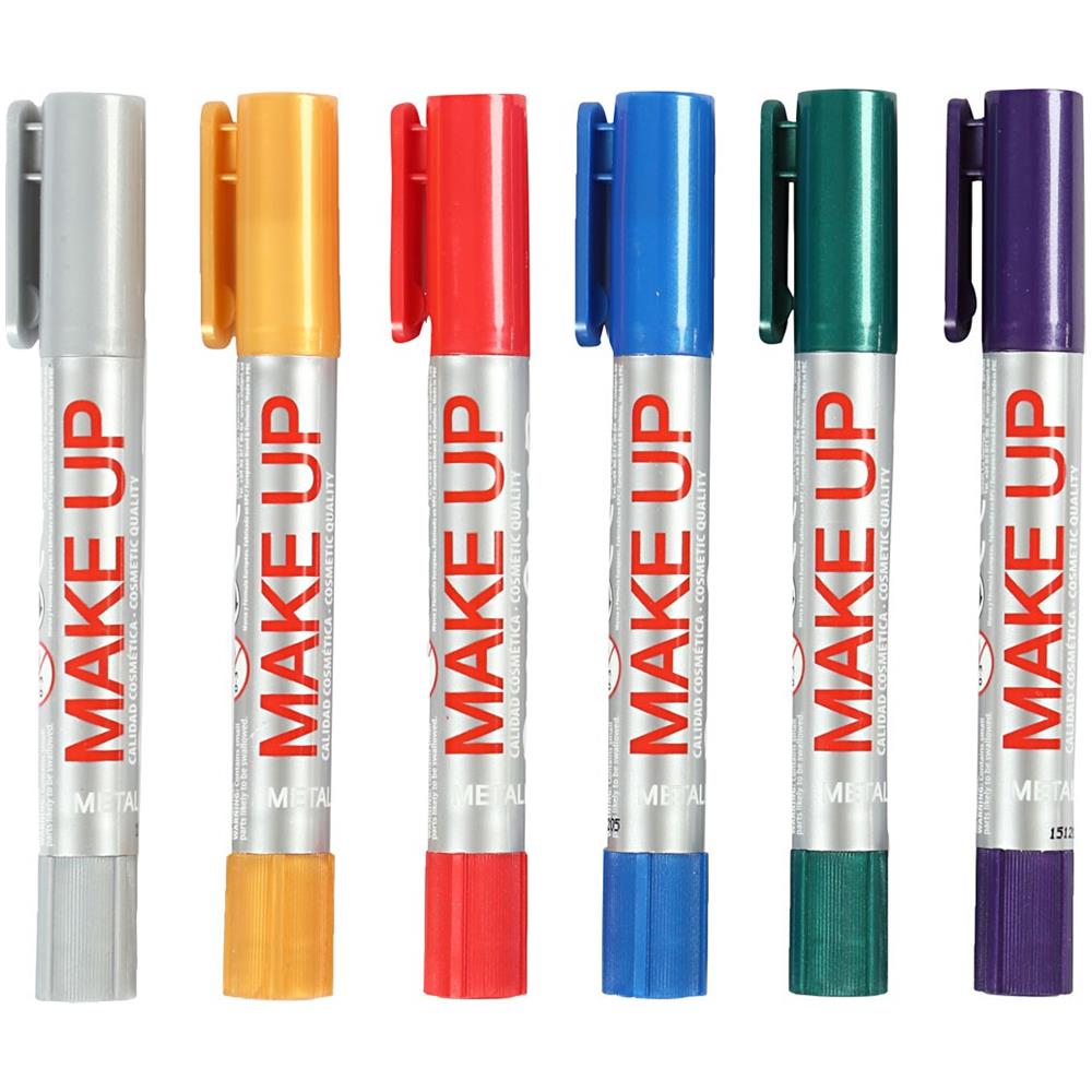 Cf6tempera Solida Make Up Metallic - Foto 2