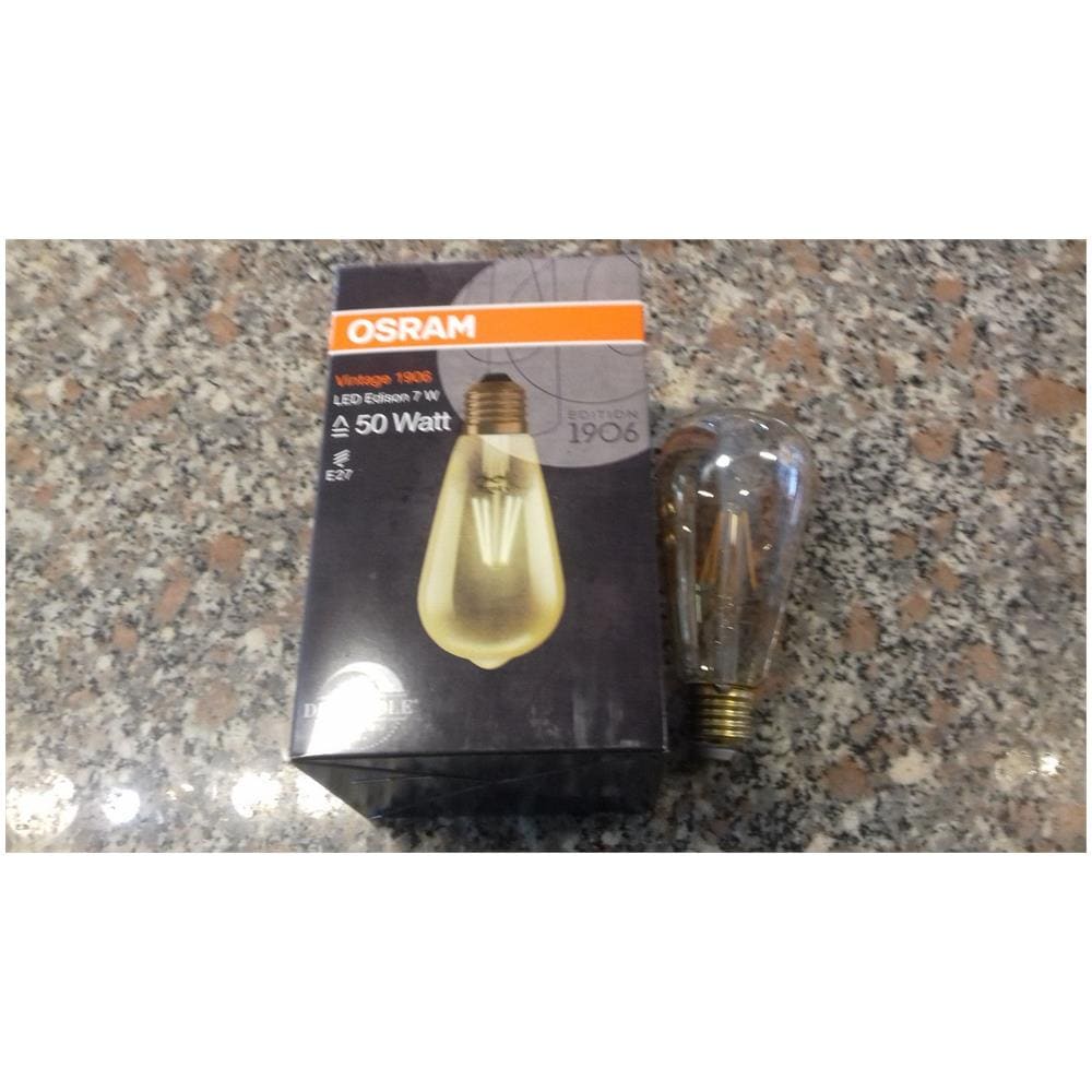 L1906dst6450824 Led Edison 7w / 824 E27 230v 2400k Vintage 1906 410lm Dimmerrabile - Foto 1