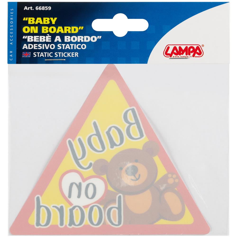Bimbo A Bordo, Contrassegno Adesivo Statico - Foto 2