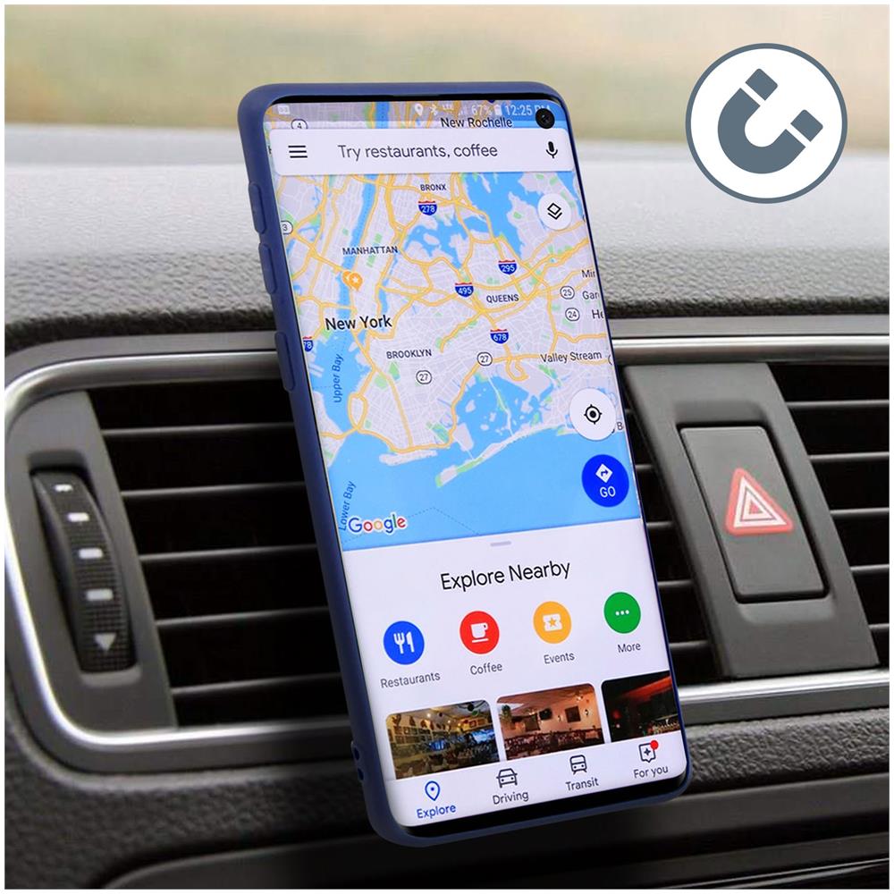 Cover Samsung Galaxy S10 Silicone Gel Morbido Soft Touch - Blu - Foto 7