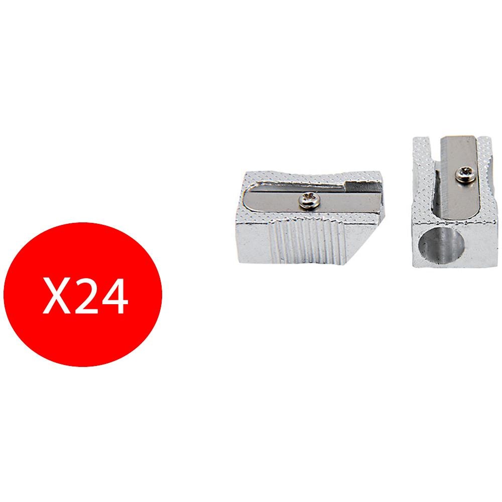 Temperamatite Foro Singolo In Metallo 24 Pezzi - Foto 1