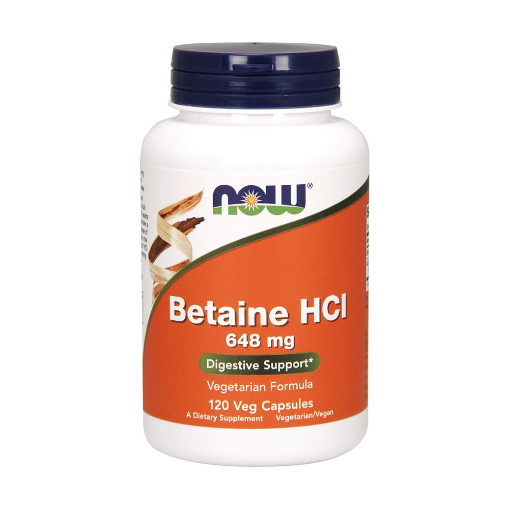 Betaine Hcl 648mg - 120 Capsule - Foto 1
