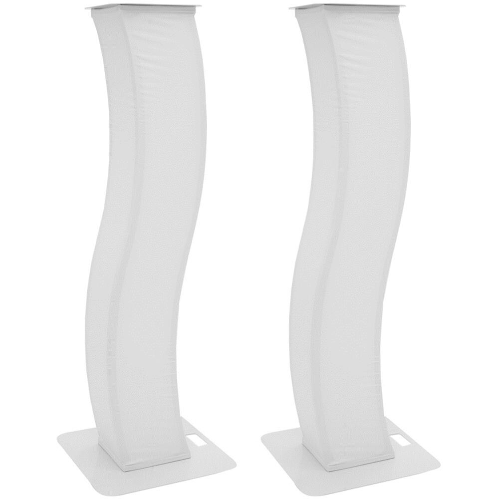 2x Stage Stand 150cm Curved Incl. Cover And Bag - Foto 1